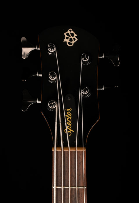 Pre Owned 2020 Spector NS Ethos 5 Faded Black Bass With OHSC