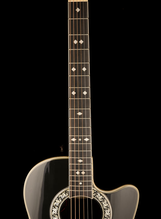 Pre Owned Ovation Legend Model 1767 Black With Gig Bag