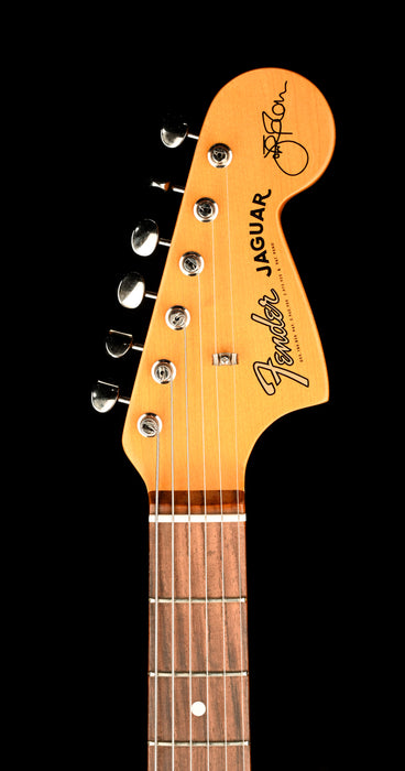Pre Owned Fender Artist Series Johnny Marr Jaguar Olympic White With OHSC