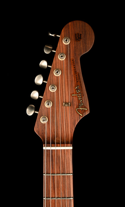 Pre Owned Fender Custom Shop 1957 Stratocaster Rosewood Neck Black With OHSC