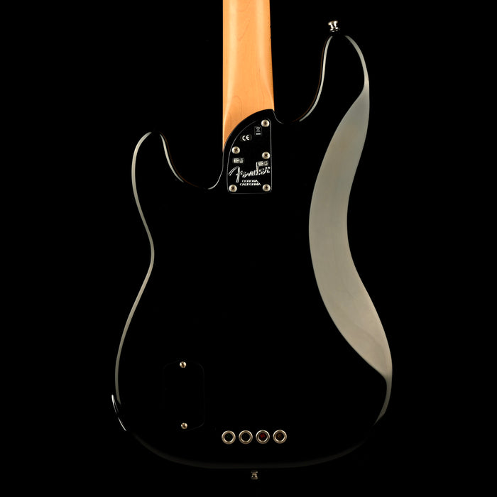 Pre Owned 2016 Fender American Elite Precision Bass Black With OHSC