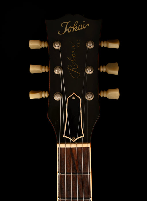 Vintage 1980 Tokai Reborn Old LP-style LS-120 Guitar Cherry Sunburst With OHSC