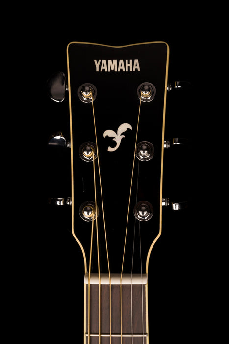 Pre Owned Yamaha FGX830C Dreadnought Cutaway Black With Case