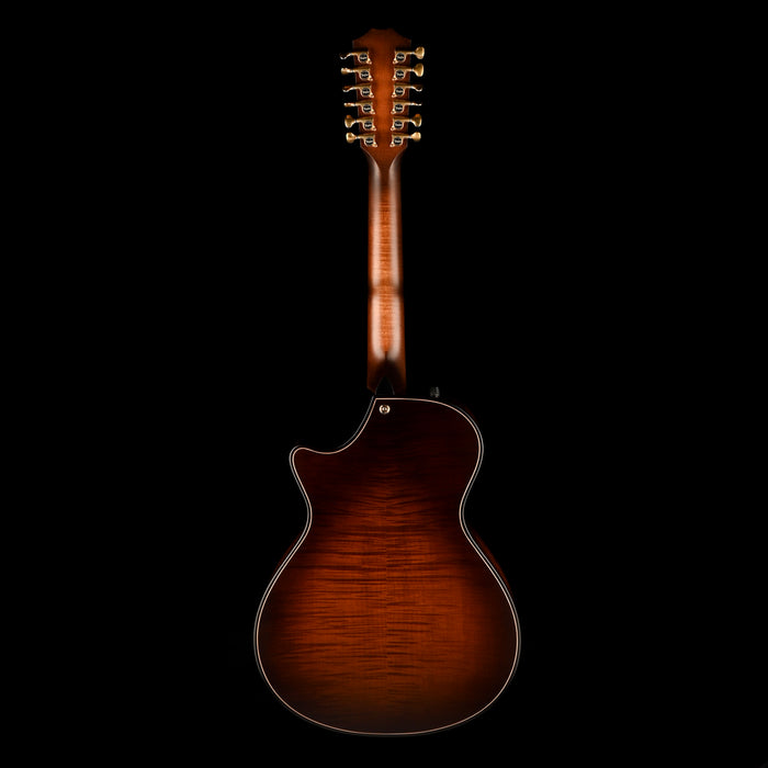 Used Taylor Builder's Edition 652ce 12 String Wild Honey Burst Acoustic Electric Guitar With OHSC