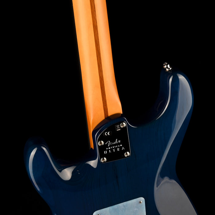 Pre Owned 2021 Fender American Ultra Limited Edition Stratocaster HSS Denimburst With OHSC