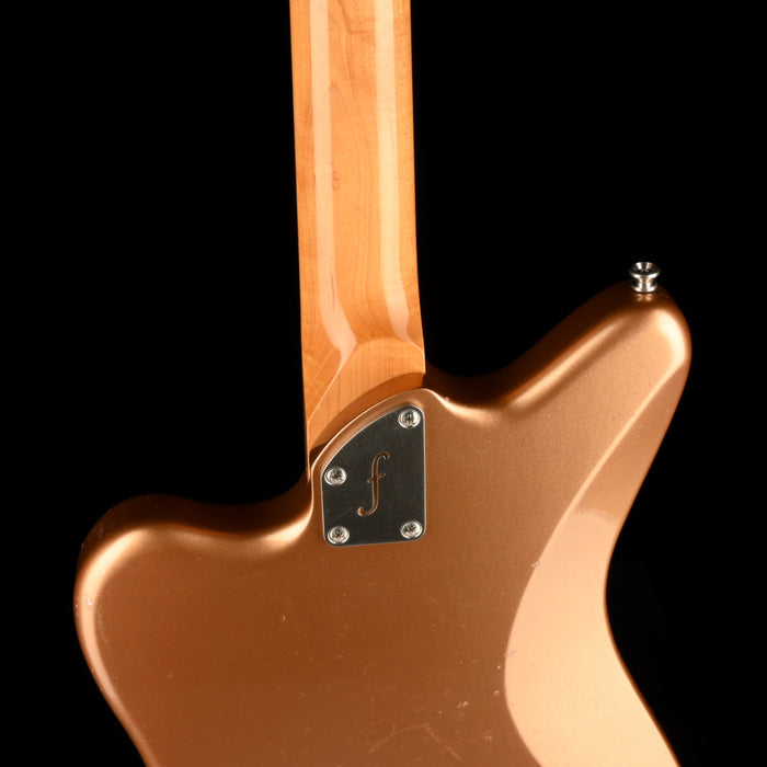 Fano Oltre Series JM6 P90 Light Distress Firemist Gold With Gig Bag