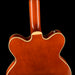 Used 2024 Gretsch Nashville G6220 TDC Top Flame Maple Round Up Orange With OHSC