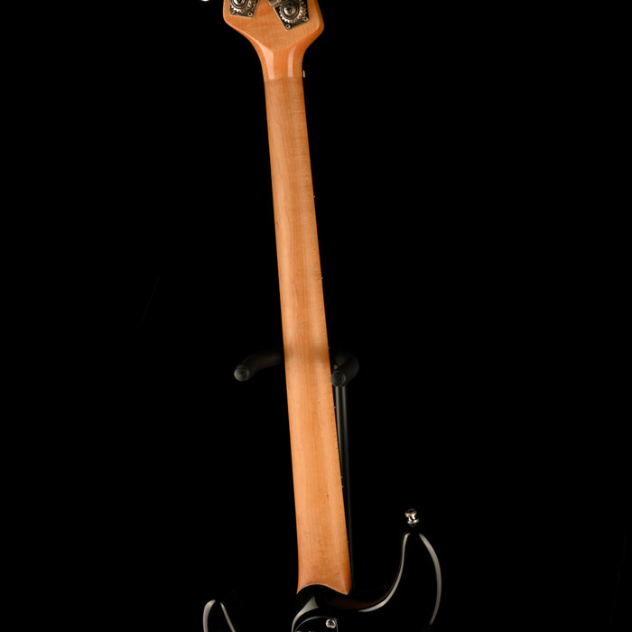 Pre Owned 2007 Ernie Ball Music Man USA Sterling 4 HH Black Bass With OHSC