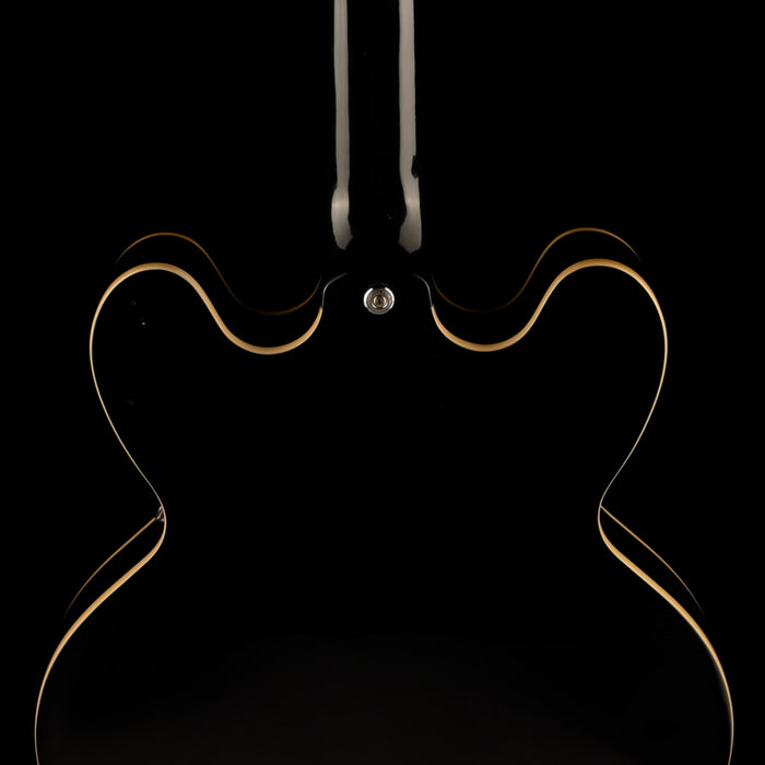 Pre Owned Epiphone Dot Casino Ebony With Bigsby With Case