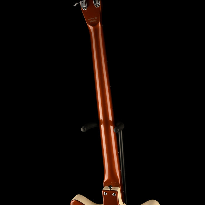 Used Danelectro Shorthorn Short-Scale Electric Bass Copper Burst with Gig Bag