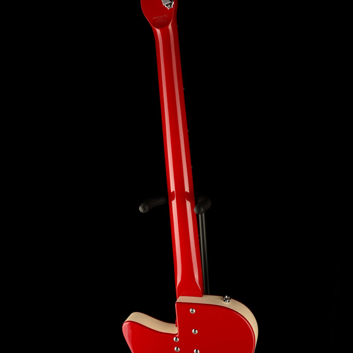 Used Danelectro 56 Baritone Red Flake Guitar With Gig Bag