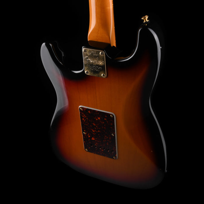 Pre Owned 1997 Fender Stratocaster Collector's Edition 3-Tone Sunburst  #1661 of 1997 With OHSC