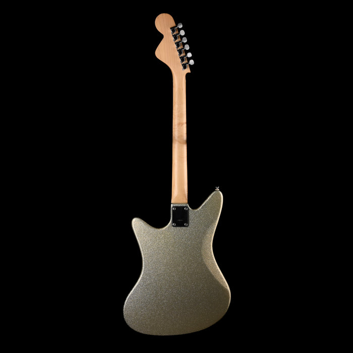 Pre Owned 2004 DiPinto Galaxie IV Los Straitjackets Silver Sparkle (Made in Korea) with Gig Bag