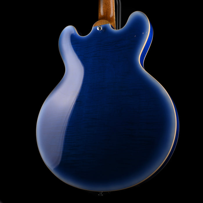 Pre Owned Gibson Mod ES-335 Figured Blue Brink Blast with OHSC