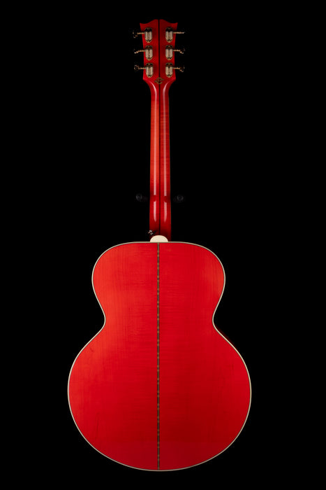 Used 2016 Gibson Limited Edition SJ-200 Trans Cherry - One of 50 - With Mono Case