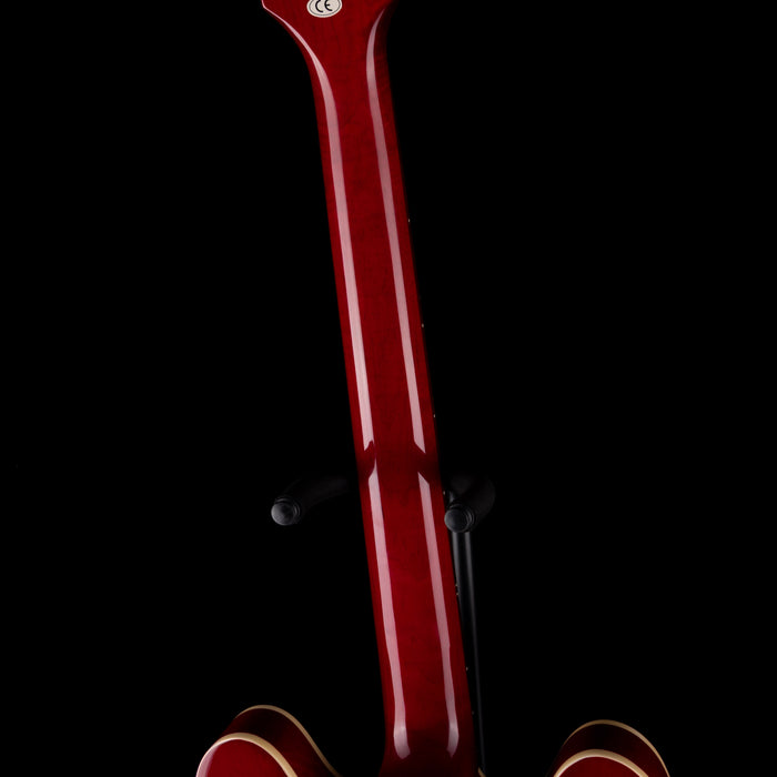 Pre Owned 1998 Epiphone ES-335 Dot Cherry Electric Guitar Signed By B.B. King With HSC