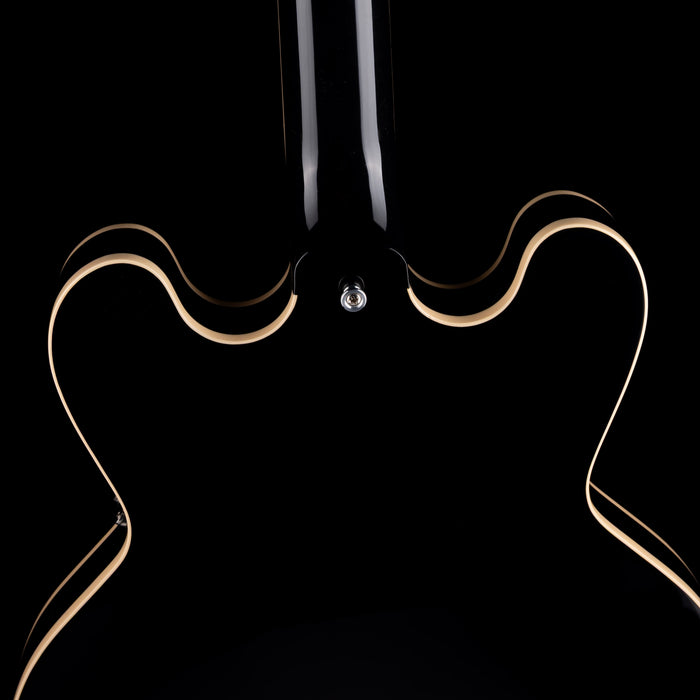 Heritage Standard H-535 Semi-Hollow Ebony Electric Guitar with Case