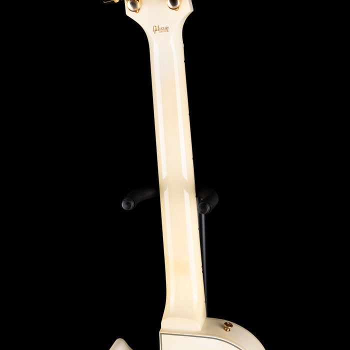 Used Gibson Custom Shop Les Paul Custom Alpine White with OHSC