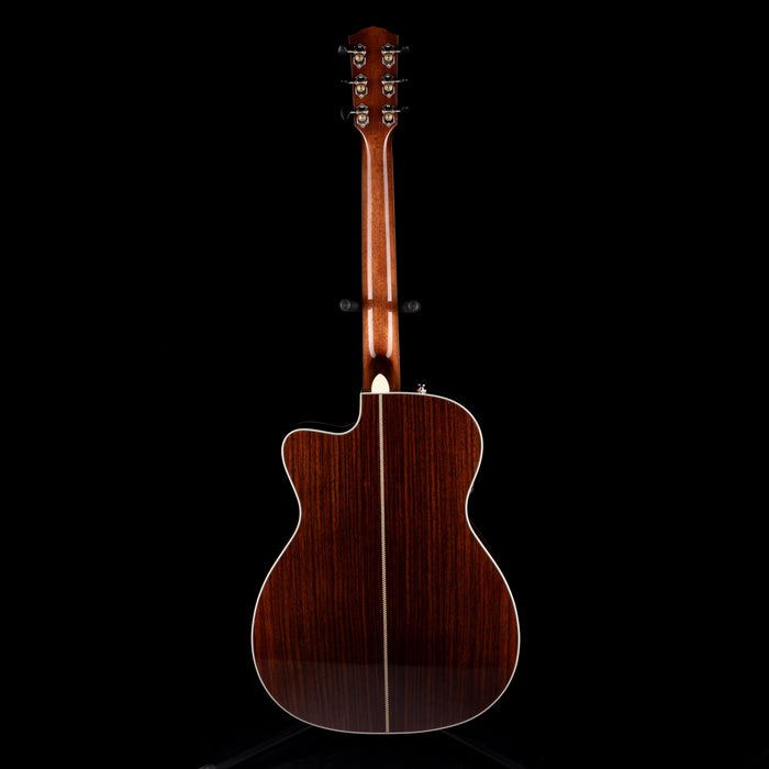 Used Fender Paramount PM-3 Deluxe Acoustic Electric Natural With Gig Bag