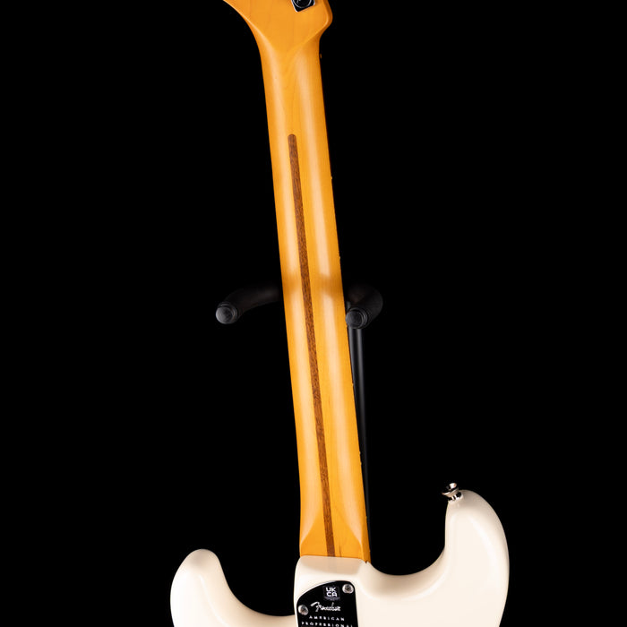 Pre Owned 2023 Fender American Professional II Stratocaster Olympic White With OHSC
