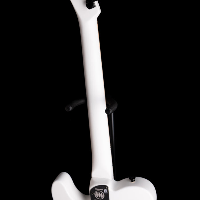 Pre Owned Fender Jack White Triplesonic Acoustasonic Telecaster Satin Arctic White with Black Top With OHSC