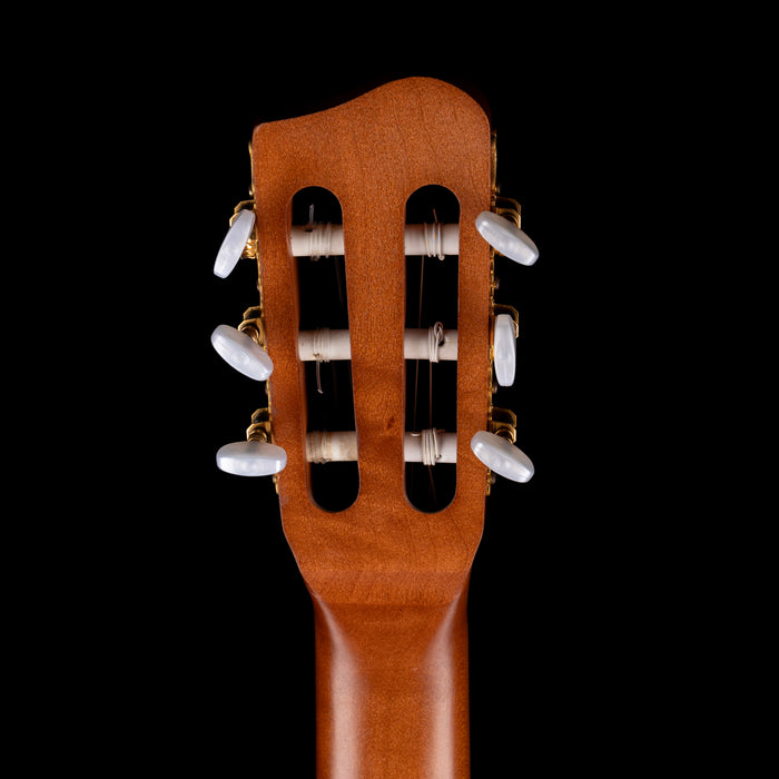 Pre Owned Art and Lutherie AMI Nylon String Parlor Guitar Natural With Gig Bag