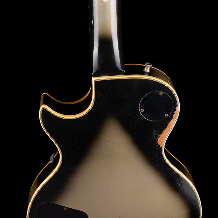 Pre Owned 1981 Gibson Les Paul Custom Silverburst With OHSC