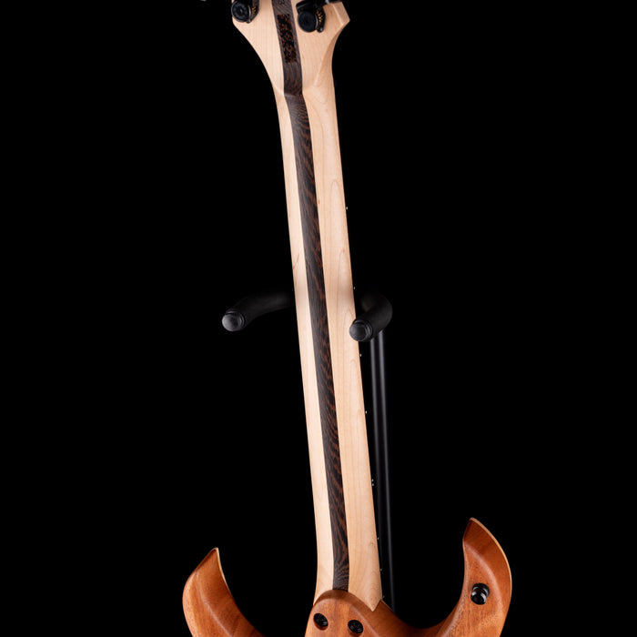 Mayones Duvell Elite 6 Curly Poplar Top Turquoise Iris with Soft Case