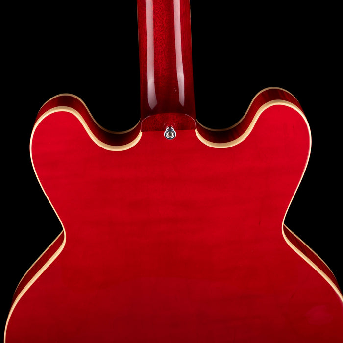 Pre Owned 2021 Heritage Standard H-535 Semi-Hollow Trans Cherry Electric Guitar With OHSC