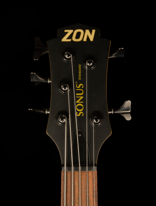 Pre Owned Zon Sonus Standard 5-String Bass Natural With Gig Bag