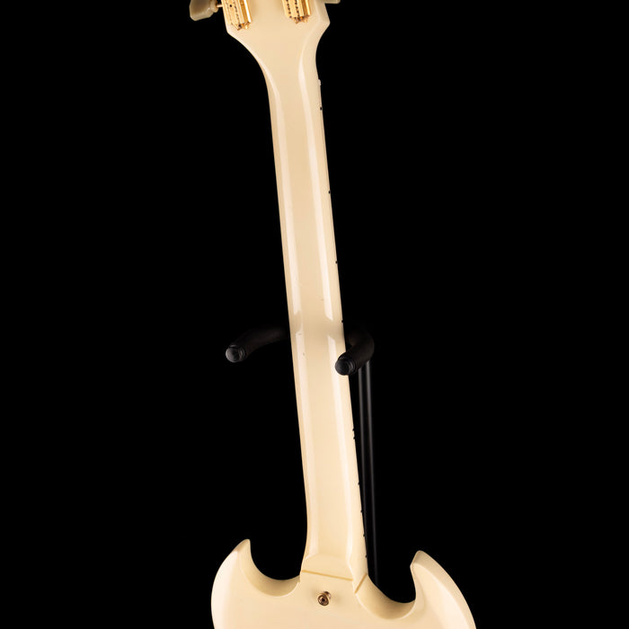 Pre Owned 2005 Gibson 1961 3-Pickup Les Paul Custom Classic White With OHSC