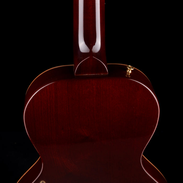 Pre Owned B&G Little Sister Sunburst Semi-Hollow Electric Guitar With OHSC