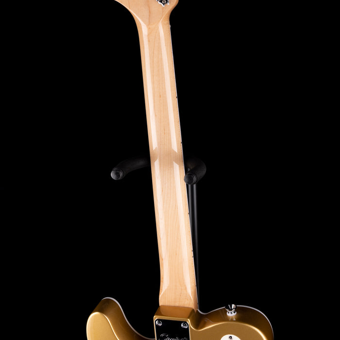 Pre Owned Squier Limited Edition Paranormal Troublemaker Telecaster Deluxe Aztec Gold With Gig Bag