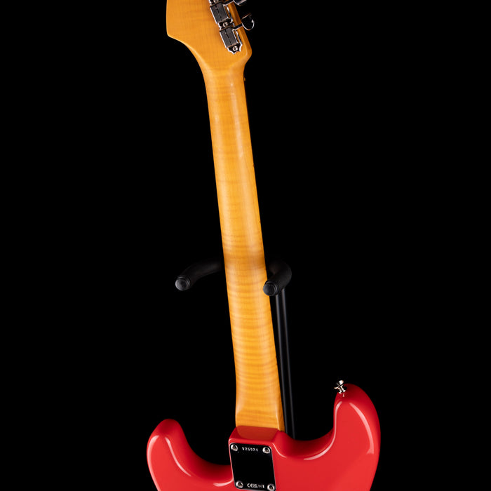 Fender Limited Edition American Vintage II 1961 Stratocaster AAA Flame Maple Fiesta Red With Case