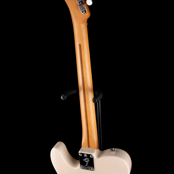 Pre Owned Fender Gold Foil Telecaster Ebony Fingerboard White Blonde With Gig Bag