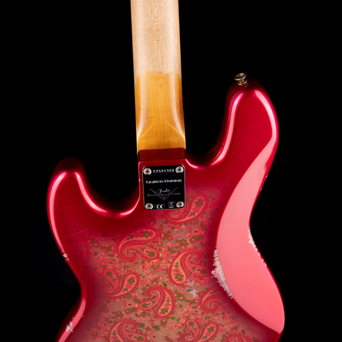 Fender Custom Shop Limited Edition Jazz Bass Relic Pink Paisley