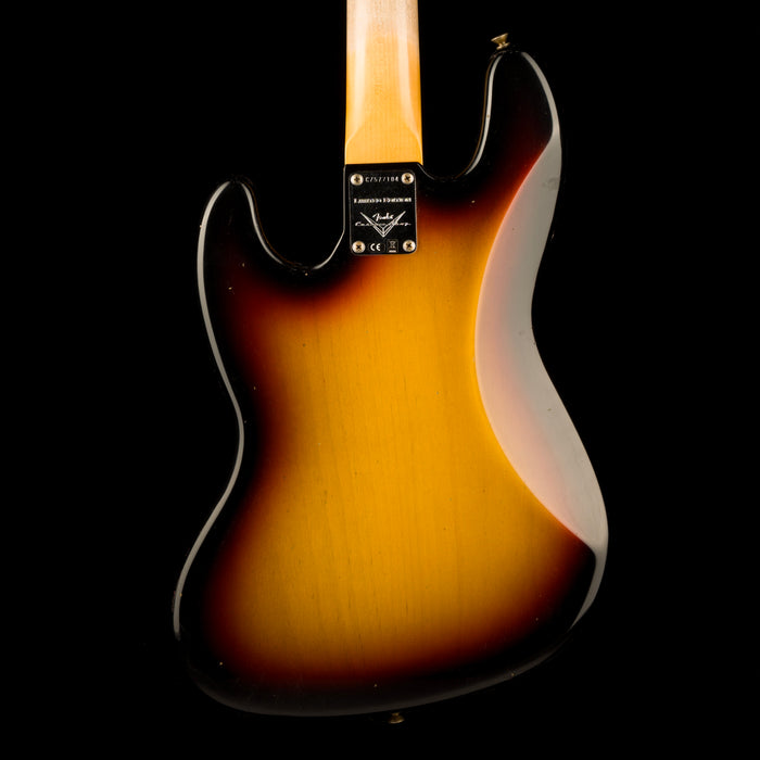 Fender Custom Shop 1964 Jazz Bass Journeyman Relic Super Faded Aged 3-Tone Sunburst