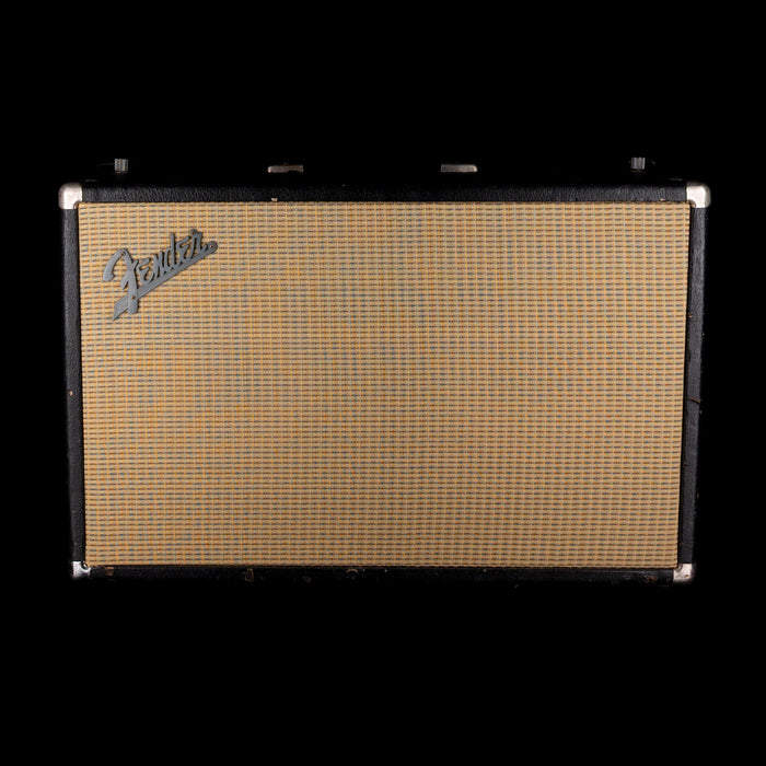 Vintage 1962 Fender Tremolux Guitar Amp Head and 2x10 Cabinet Black