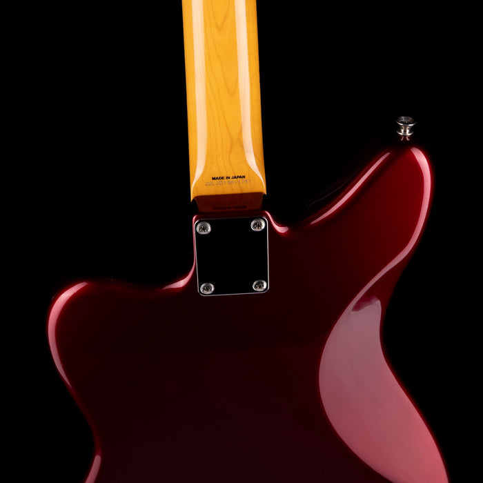 Pre-Owned 2013 Fender MIJ '66 Reissue Jaguar Candy Apple Red With Case
