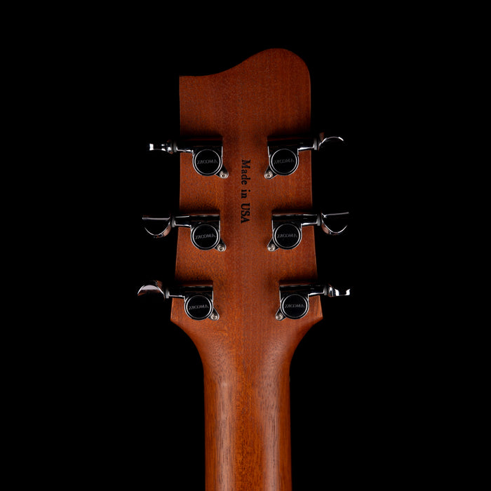 Pre Owned 2007 Tacoma Thunderhawk BM6C Baritone Acoustic Electric Guitar Natural With OHSC