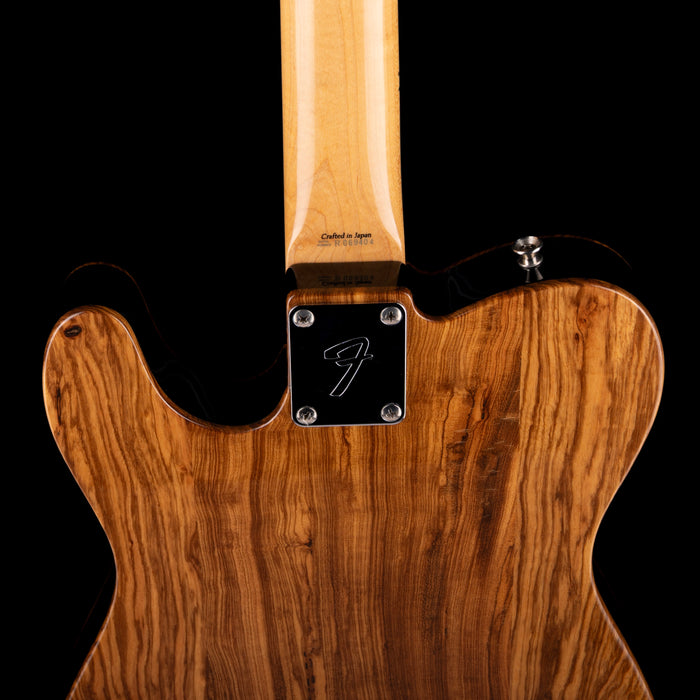 Pre Owned Fender Crafted in Japan Telecaster TL-Zebra Natural Zebrawood With OHSC