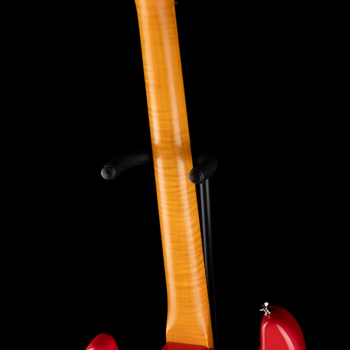 Pre Owned 2025 Fender Limited Edition American Vintage II 1961 Stratocaster AAA Flame Maple - Fiesta Red With OHSC