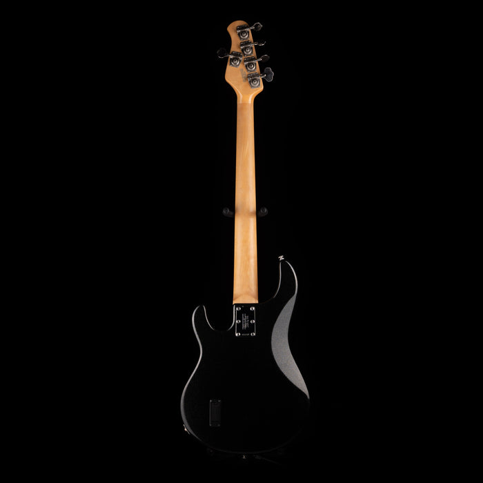 Pre-Owned 2000 Ernie Ball Music Man Sting Ray 5 H - Black Sparkle With OHSC