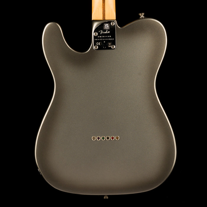 Used Fender American Professional II Telecaster Rosewood Board Mercury With Case