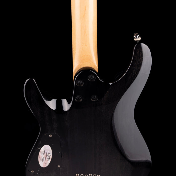 Used Schecter C-6 Plus Cherry Burst Electric Guitar