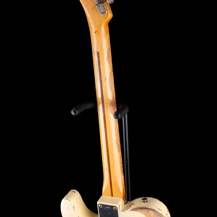 Pre-Owned 2006 Fender Custom Shop Masterbuilt Yuriy Shishkov Jeff Beck Esquire - Olympic White With Case