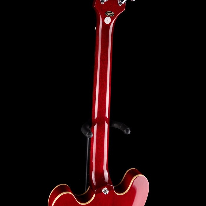 Pre-Owned 2008 Epiphone Dot Left Handed With Bigsby Cherry With Case