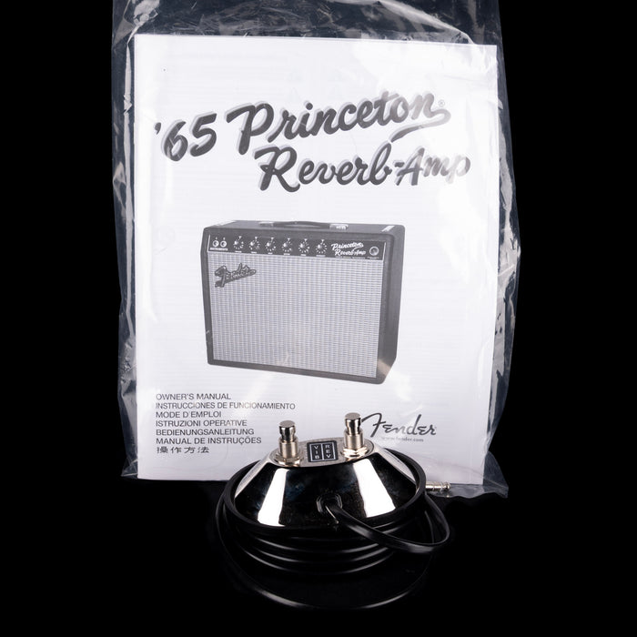 Pre-Owned Fender Special Run '65 Princeton Reverb Guitar Amp Combo Tweed Cannabis Rex with Footswitch
