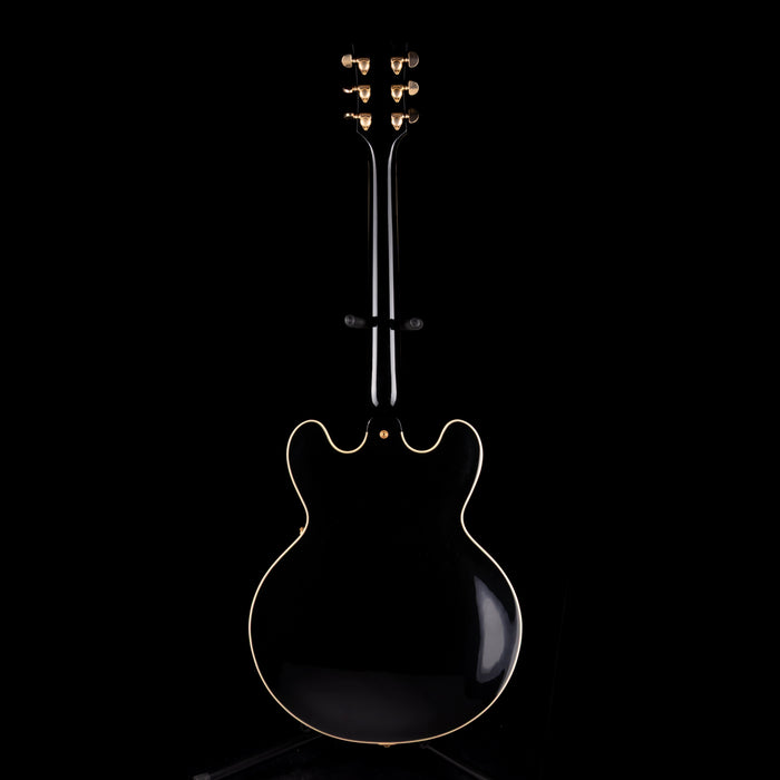 Pre-Owned 2015 Gibson Custom Shop Limited Edition ES-355 With Bigsby Ebony WIth OHSC