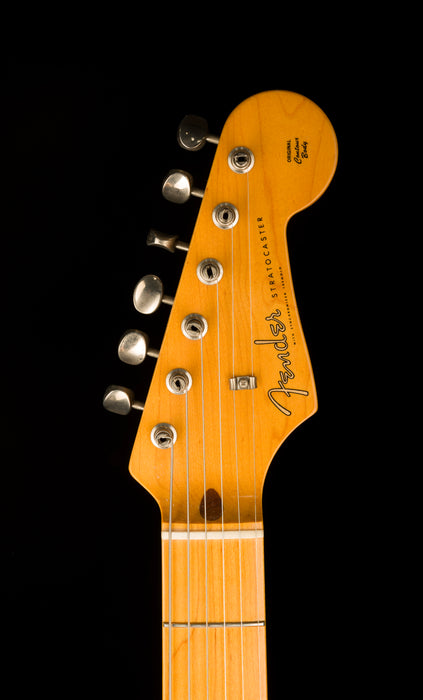 Used Fender FSR Traditional 50s Stratocaster Lake Placid Blue with Competition Stripe with Gig Bag